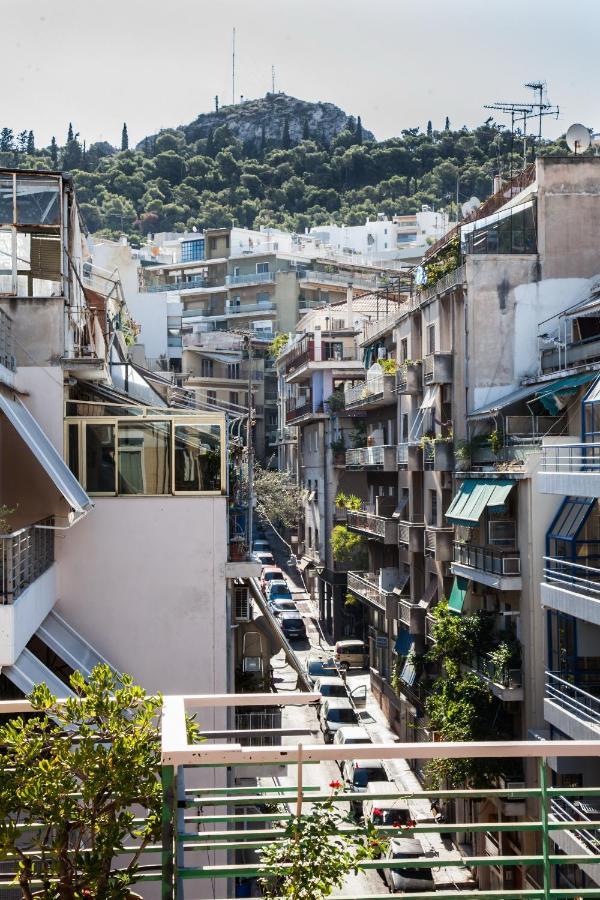 아테네 Bright Apt. With Lovely View In Lycabettus! 아파트 외부 사진