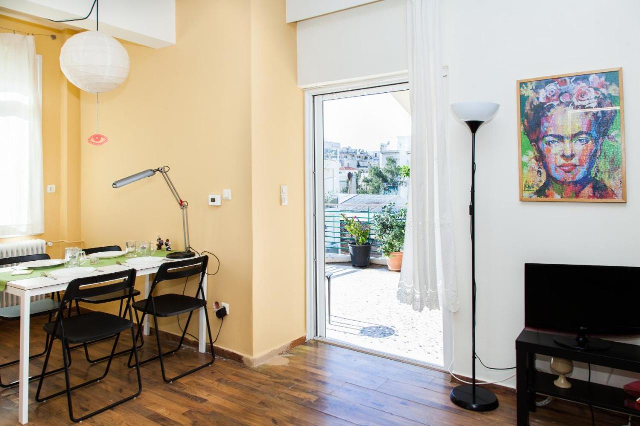 아테네 Bright Apt. With Lovely View In Lycabettus! 아파트 외부 사진