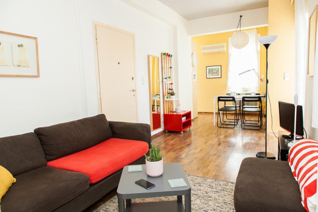 아테네 Bright Apt. With Lovely View In Lycabettus! 아파트 외부 사진